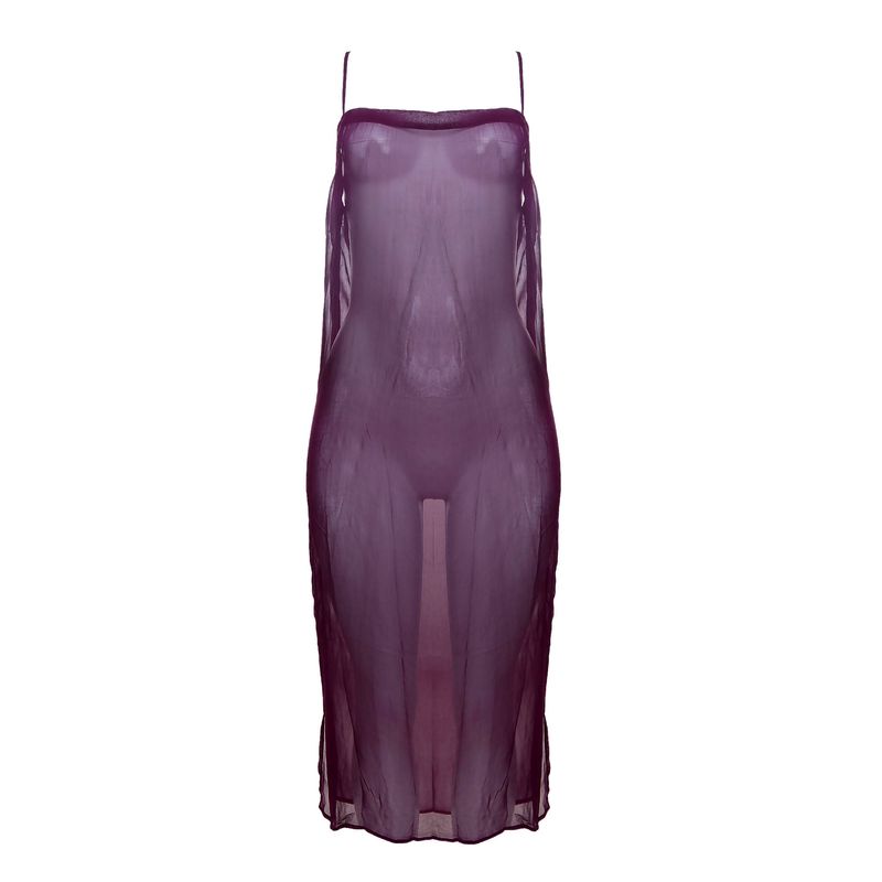 Vestido-Isabel-Marant-Etoile-Estampado-Roxo-Azul-e-Amarelo