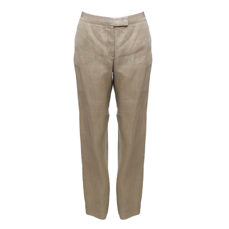 Terno-Giorgio-Armani-Linho-Bege-