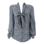 Camisa-Tory-Burch-Seda-Estampada-Azul