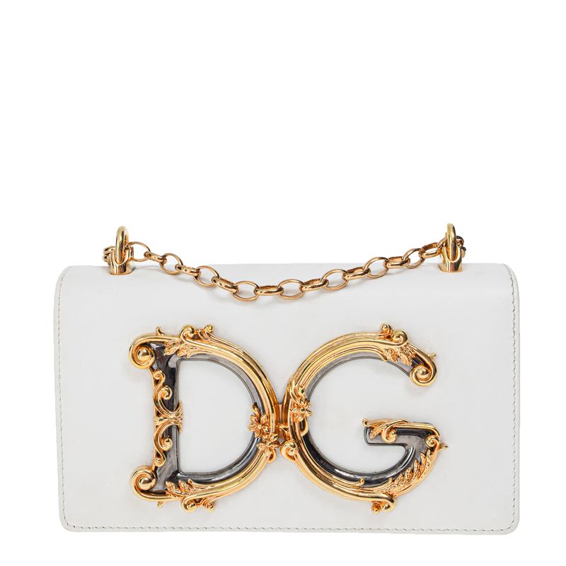 Bolsa-Dolce---Gabbana-DG-Girls-Branca