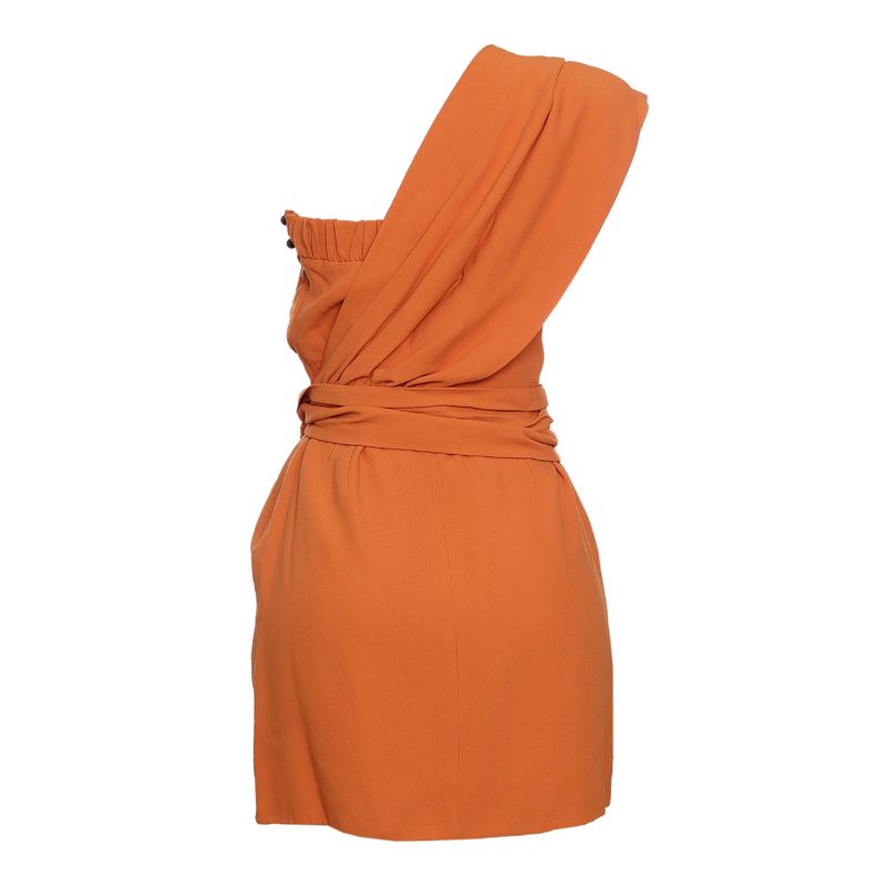 Vestido-Cris-Barros-Ombro-So-Cinto-Laranja