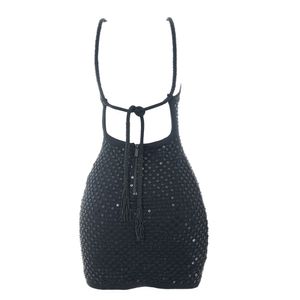 Vestido Coven Aplicações Preto