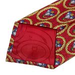 Gravata-Christian-Dior-Estampada-Vinho