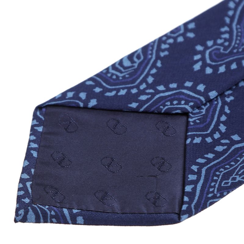 Gravata-Valentino-Garavani-Estampada-Azul