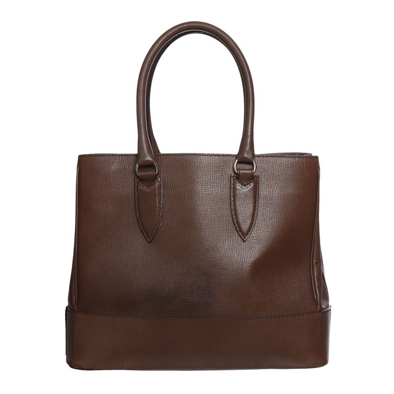 Bolsa-Max-Mara-Couro-Marrom