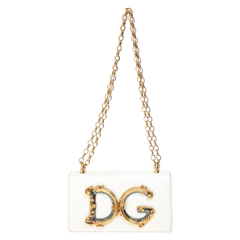 Bolsa-Dolce---Gabbana-DG-Girls-Branca