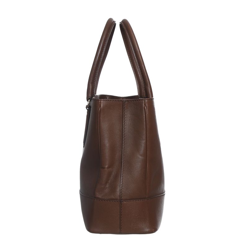 Bolsa-Max-Mara-Couro-Marrom