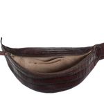 Bolsa-Pochete-Couro-Texturizado-Marrom-