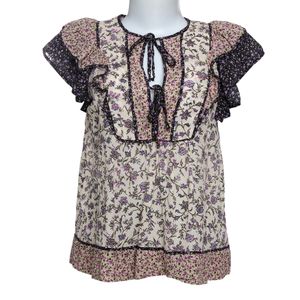 Blusa Ulla Johnson Estampa Floral