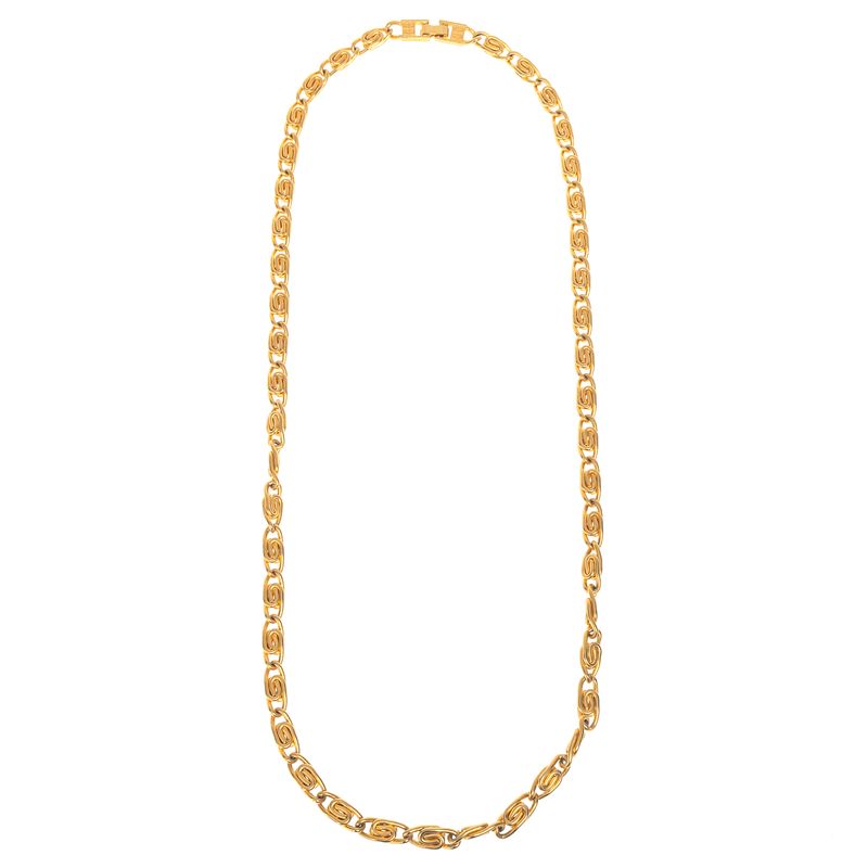 Colar-Givenchy-Corrente-Dourado