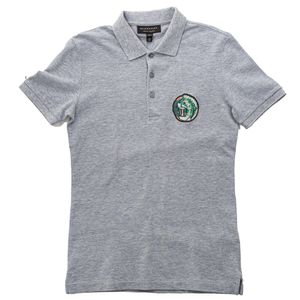 Blusa Burberry Polo Infantil Cinza