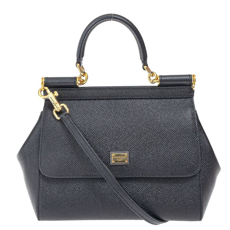 Bolsa-Dolce---Gabbana-Sicily-Media-Preta