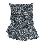 Saia-Isabel-Marant-Estampada-Azul