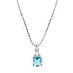 Colar-Swarovski-Prateado-Cristal-Azul