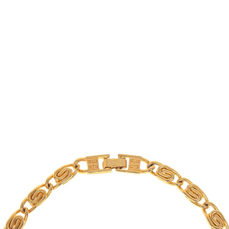 Colar-Givenchy-Corrente-Dourado