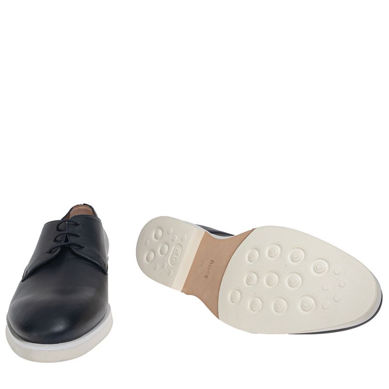 Sapato-Boss-Sola-Branca-Couro-Marinho