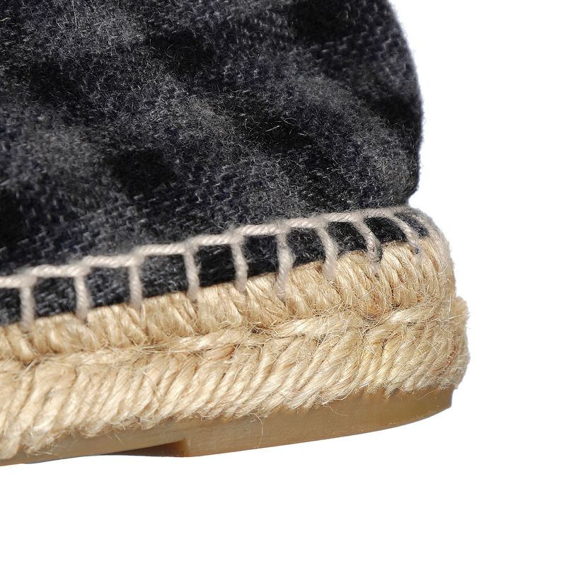Espadrille-Chanel-Xadrez-Cinza