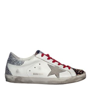 Tênis Golden Goose Super Star Animal Print