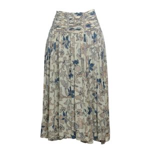 Saia Ulla Johnson Estampada Bege