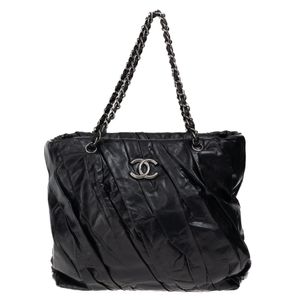 Bolsa Chanel Twisted Lambskin Preta