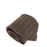 Gravata-Gucci-Estampada-Cinza