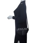 Bolsa-Patou-Logo-Couro-Preta