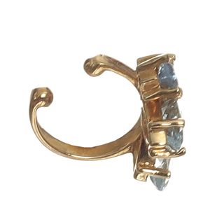 Piercing Victoria Sayeg Hortencia Topázio Ouro