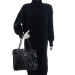 Bolsa-Chanel-Twisted-Lambskin-Preta