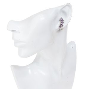 Brinco Vivara Ear Cuff Life Provence Ametista e Topázio Incolor