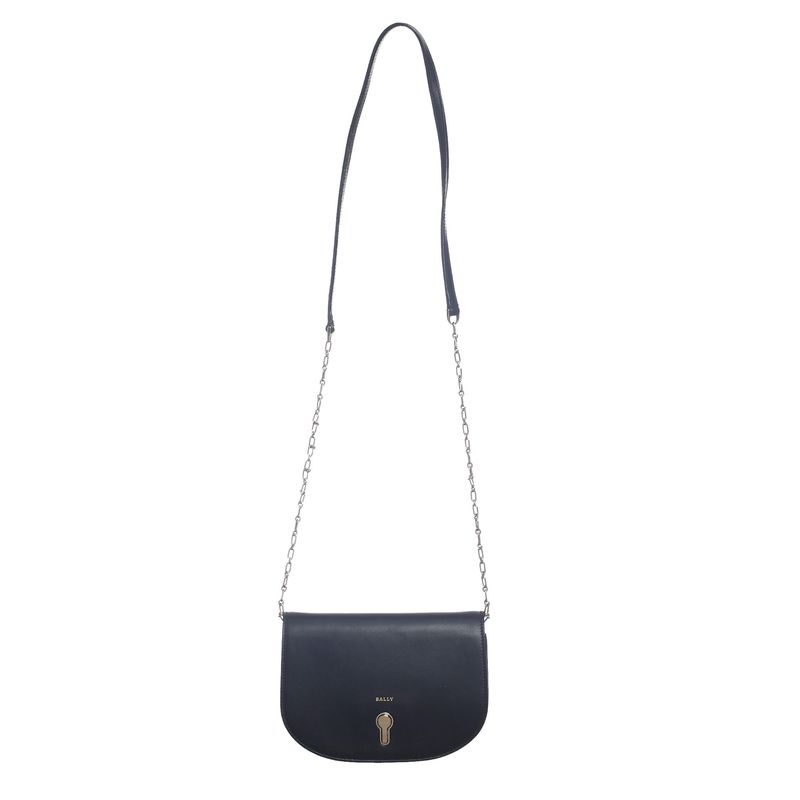 Bolsa-Bally-Couro-Preto