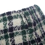 Saia-Miu-Miu-Xadrez-Verde