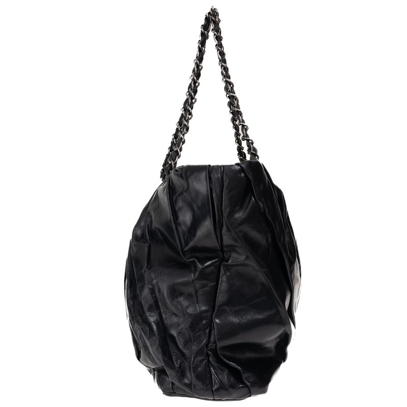 Bolsa-Chanel-Twisted-Lambskin-Preta