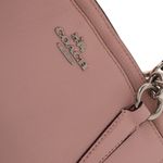 Bolsa-Coach-Couro-Rosa