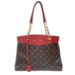 Bolsa-Louis-Vuitton-Pallas-Shopper-Monograma-Vermelha