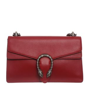 Bolsa Gucci Dionysus Couro Vermelho