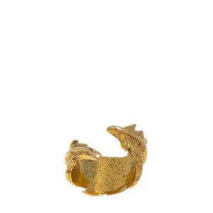 Anel Folha Dourado