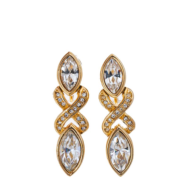 Brinco-de-Pressao-Swarovski-Vintage-Tres-Cristais