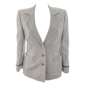 Blazer Ferragamo Preto e Branco