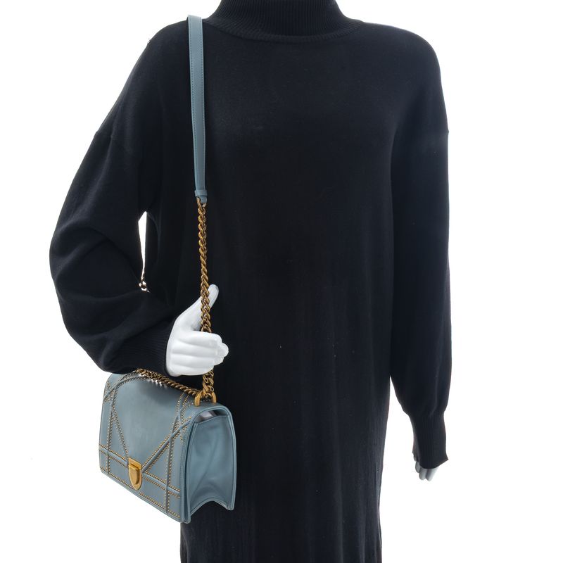 Bolsa-Christian-Dior-Diorama-Azul