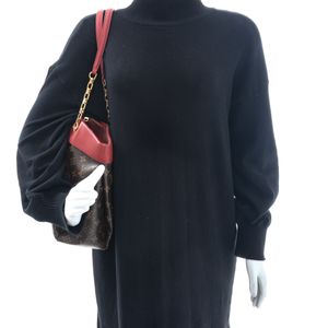 Bolsa Louis Vuitton Pallas Shopper Monograma Vermelha