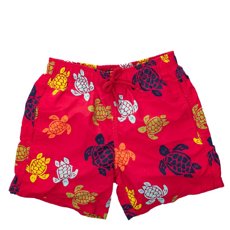 Bermuda-Vilebrequin-Infantil-Estampa-Tartarugas-Vermelho