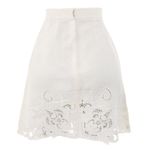 Saia-Dolce---Gabbana-Linho-com-Bordado-Branca