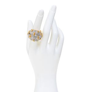 Conjunto Swarovski Vintage Anel e Brincos