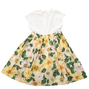 Vestido Dolce & Gabbana Infantil Flores Amarelas