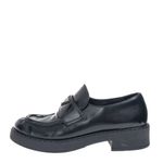 Mocassim-Prada-Chocolate-em-Couro-Preto