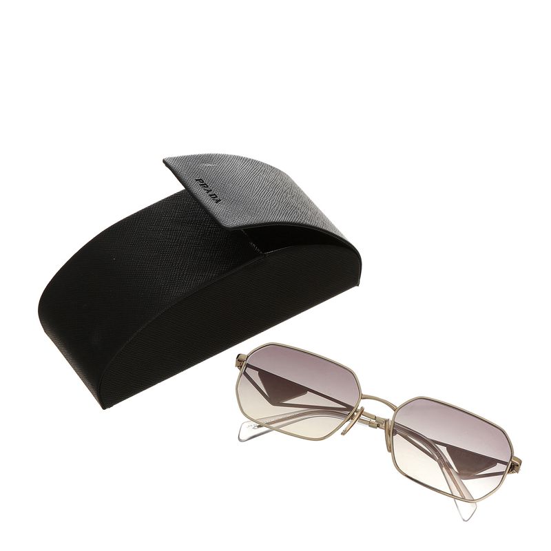 Oculos-Prada-Armacao-Prateada-Lente-Cinza