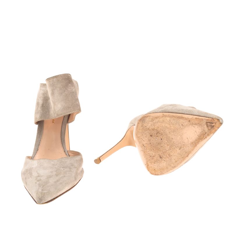 Sapato-Gianvito-Rossi-Mule-Camurca-Bege