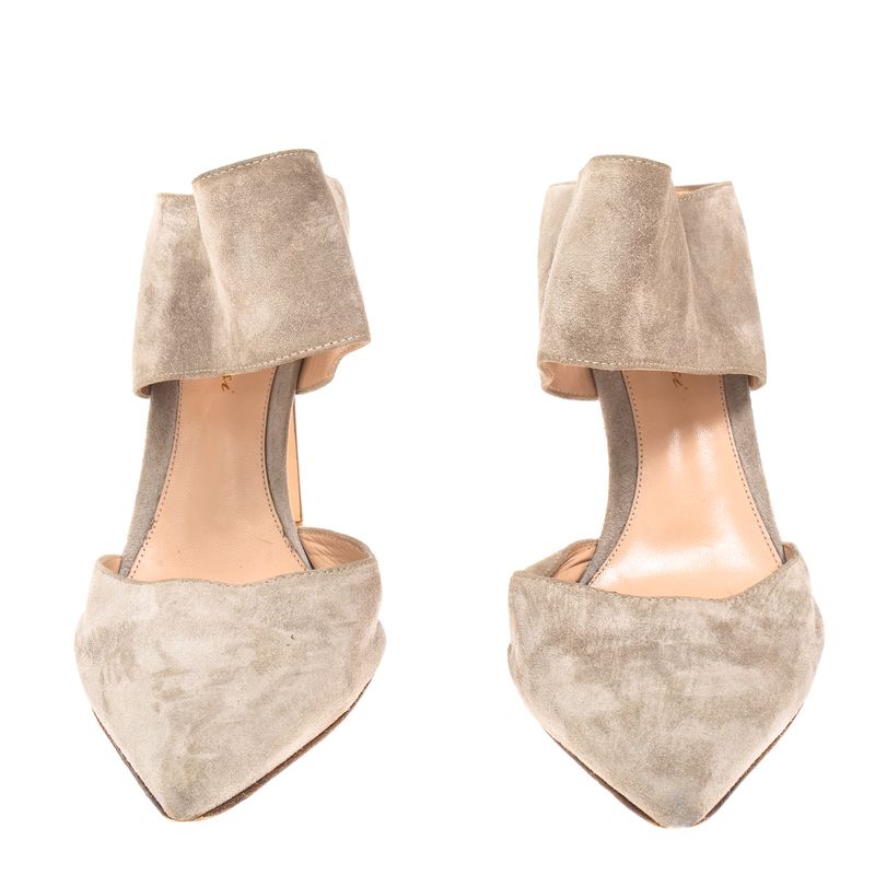 Sapato-Gianvito-Rossi-Mule-Camurca-Bege