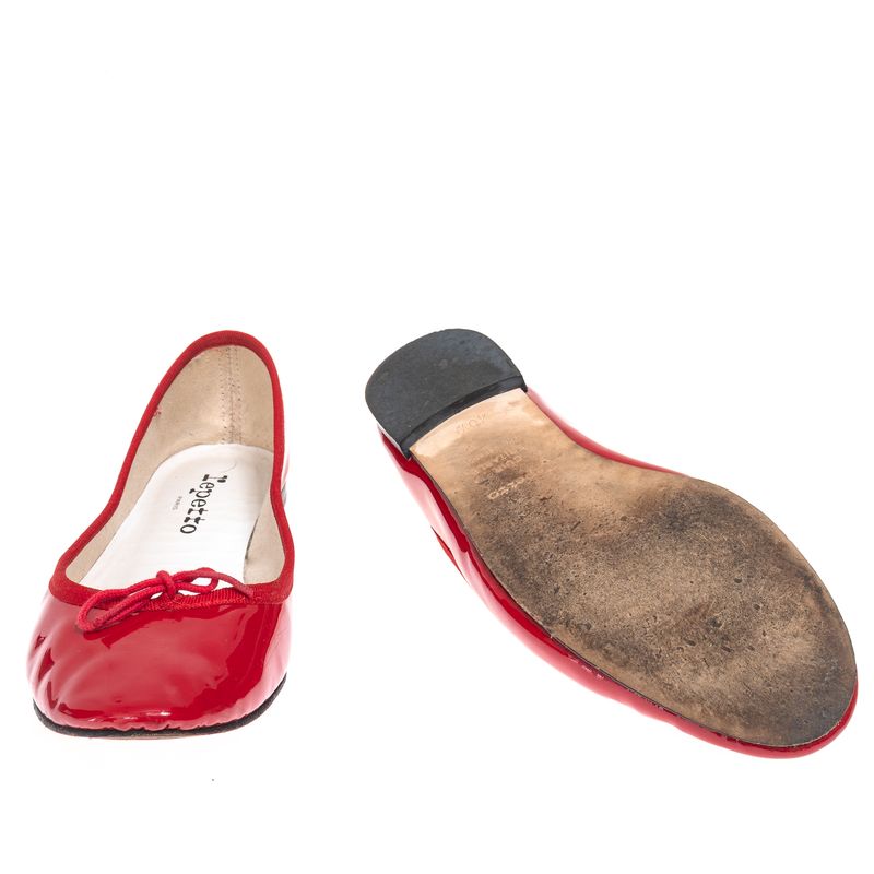 Sapatilha-Repetto-Cendrillon-Verniz-Vermelha