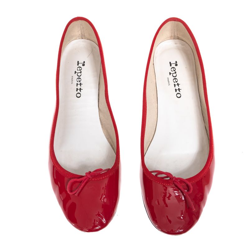 Sapatilha-Repetto-Cendrillon-Verniz-Vermelha
